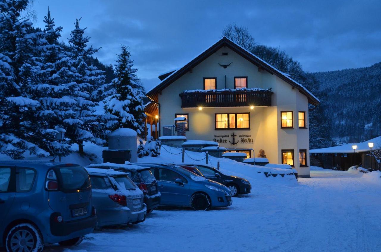 Ankerbraeu Ferienwohnungen Brauerei Bierbad Steinach (Thuringia) Exterior foto